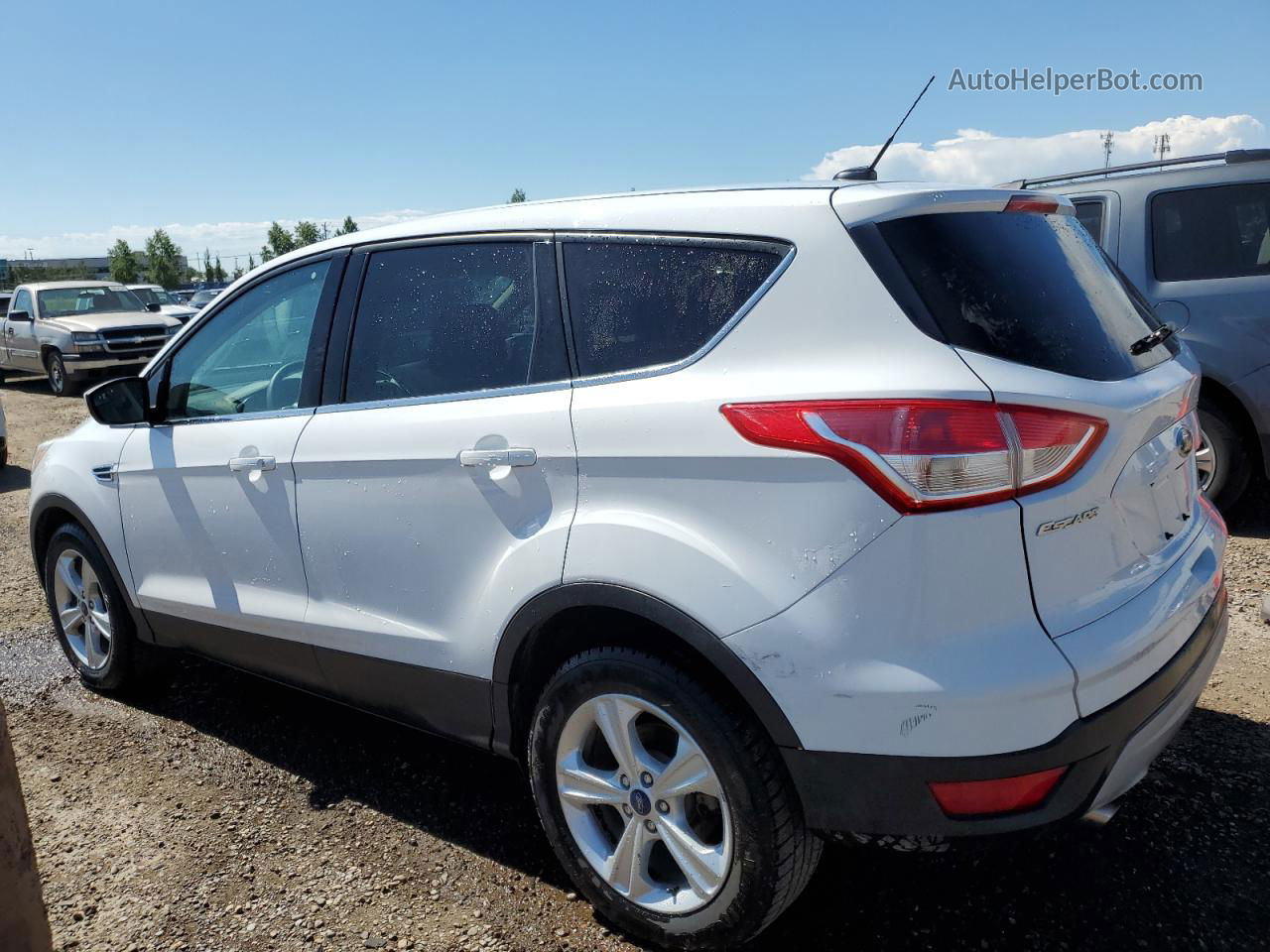 2016 Ford Escape Se White vin: 1FMCU0GX2GUA15344