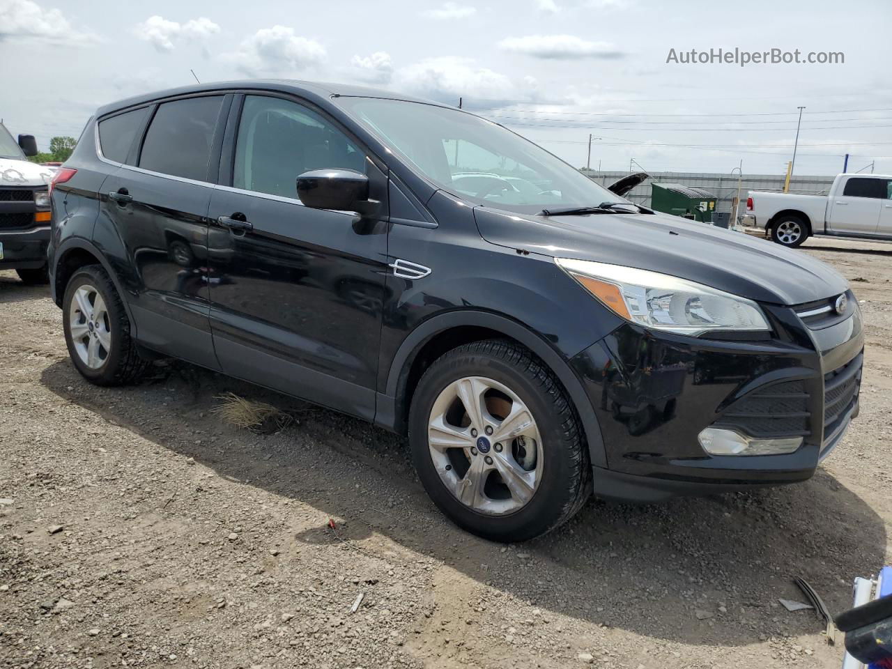 2016 Ford Escape Se Black vin: 1FMCU0GX2GUB24225