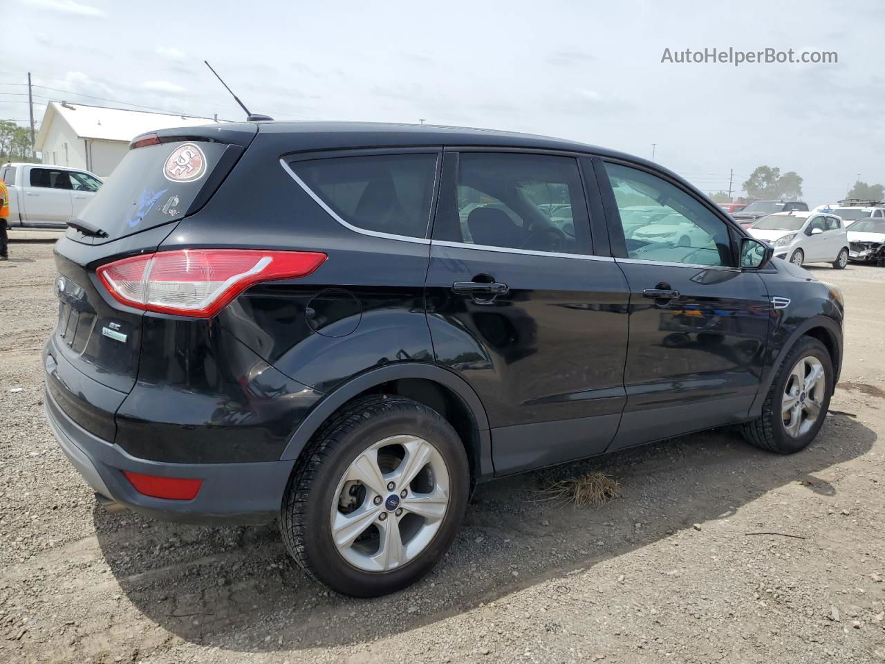 2016 Ford Escape Se Black vin: 1FMCU0GX2GUB24225