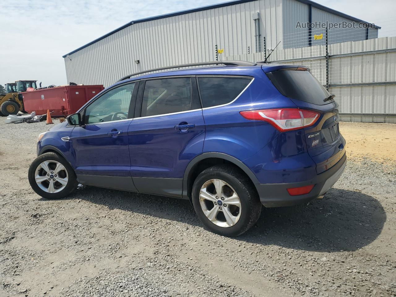 2016 Ford Escape Se Синий vin: 1FMCU0GX2GUB50212