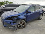 2013 Ford Escape Se Blue vin: 1FMCU0GX3DUC78275