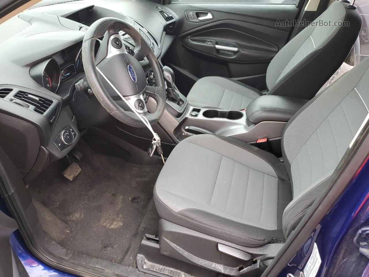 2013 Ford Escape Se Blue vin: 1FMCU0GX3DUC78275