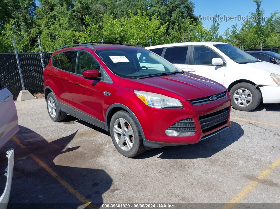 2013 Ford Escape Se Red vin: 1FMCU0GX3DUD52729