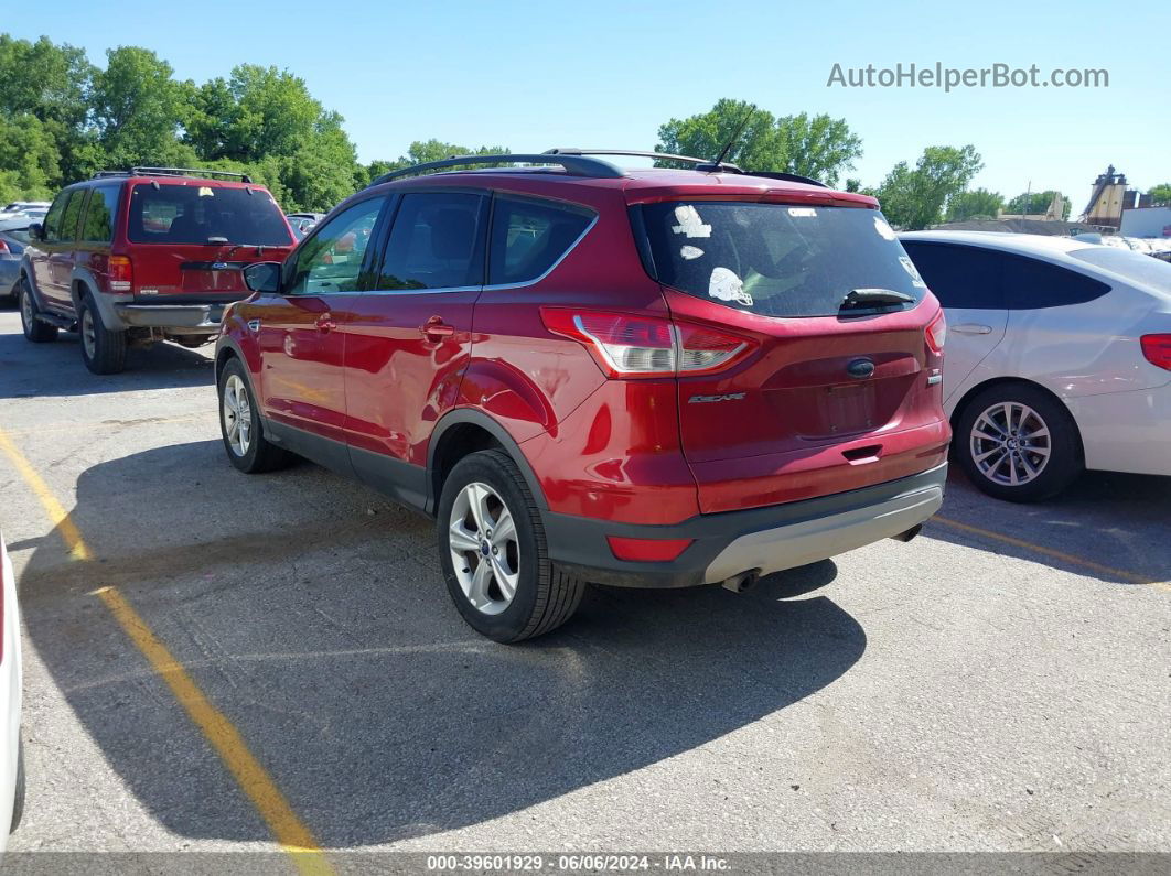 2013 Ford Escape Se Красный vin: 1FMCU0GX3DUD52729