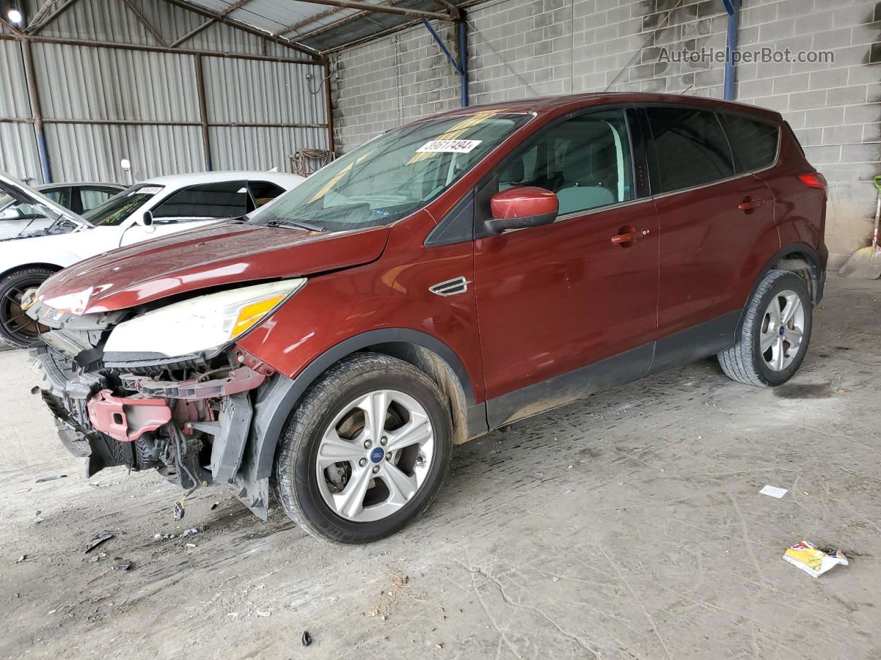 2014 Ford Escape Se Burgundy vin: 1FMCU0GX3EUA20985