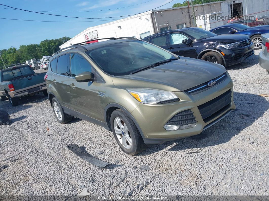 2014 Ford Escape Se Зеленый vin: 1FMCU0GX3EUA26978