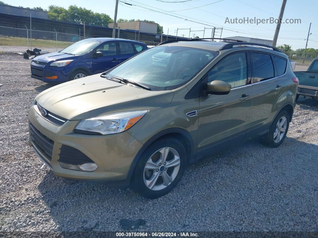 2014 Ford Escape Se Green vin: 1FMCU0GX3EUA26978