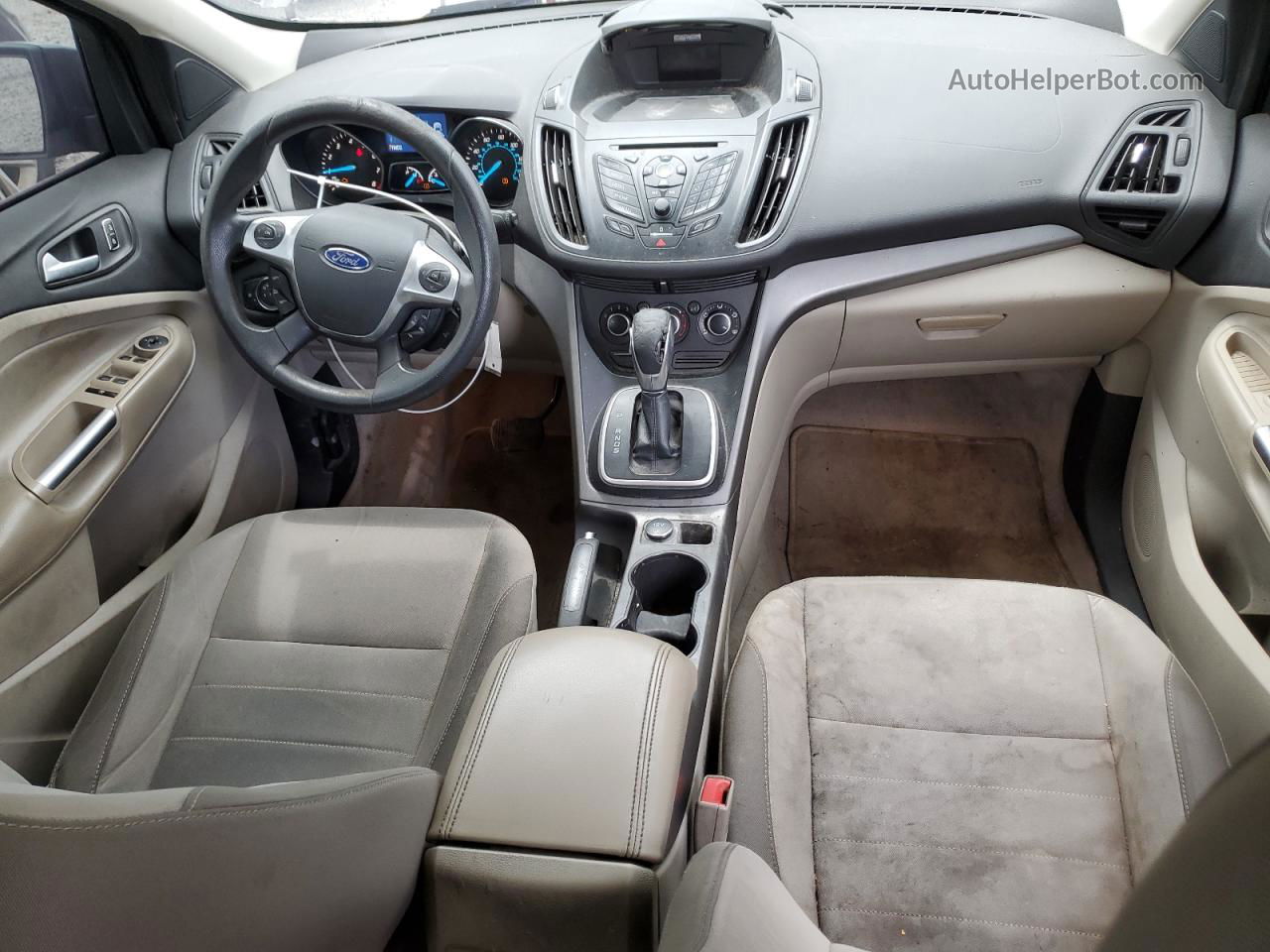 2014 Ford Escape Se Серый vin: 1FMCU0GX3EUA86341