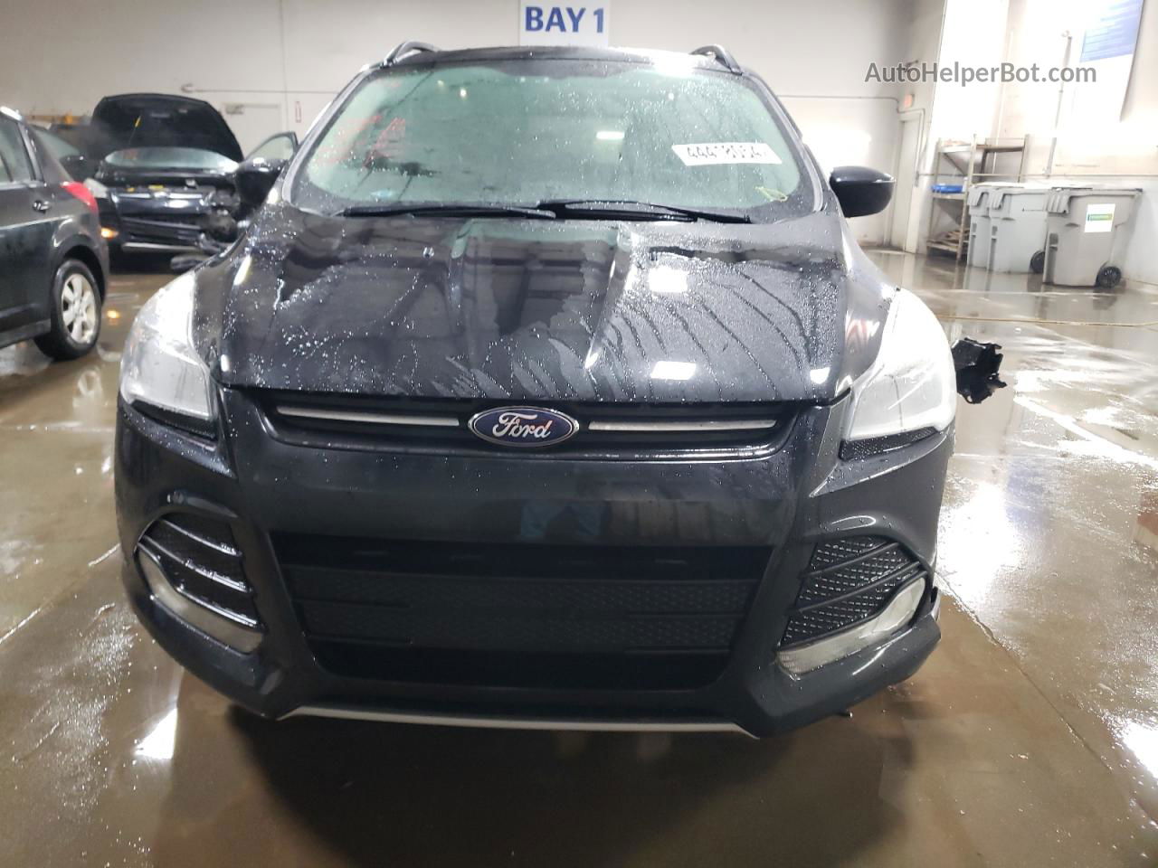 2014 Ford Escape Se Черный vin: 1FMCU0GX3EUB24263