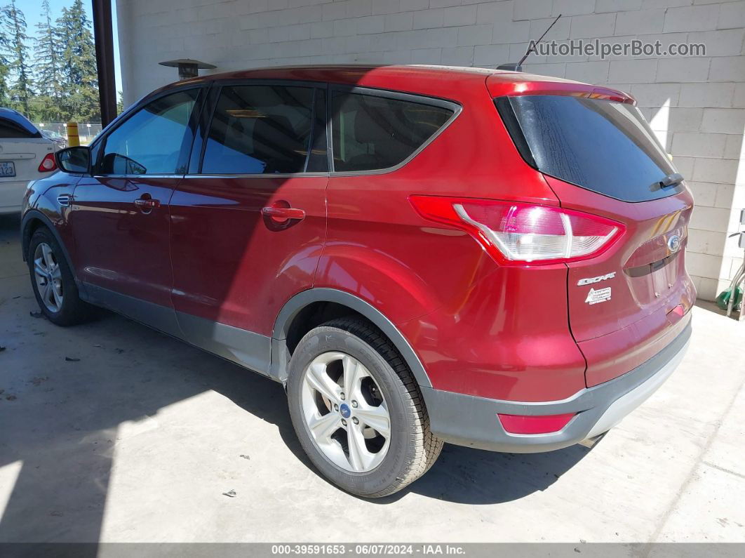 2014 Ford Escape Se Red vin: 1FMCU0GX3EUD03287