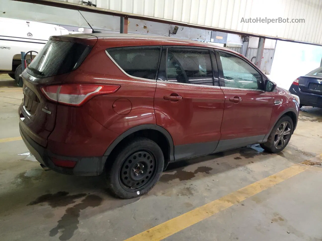 2015 Ford Escape Se Темно-бордовый vin: 1FMCU0GX3FUA49470