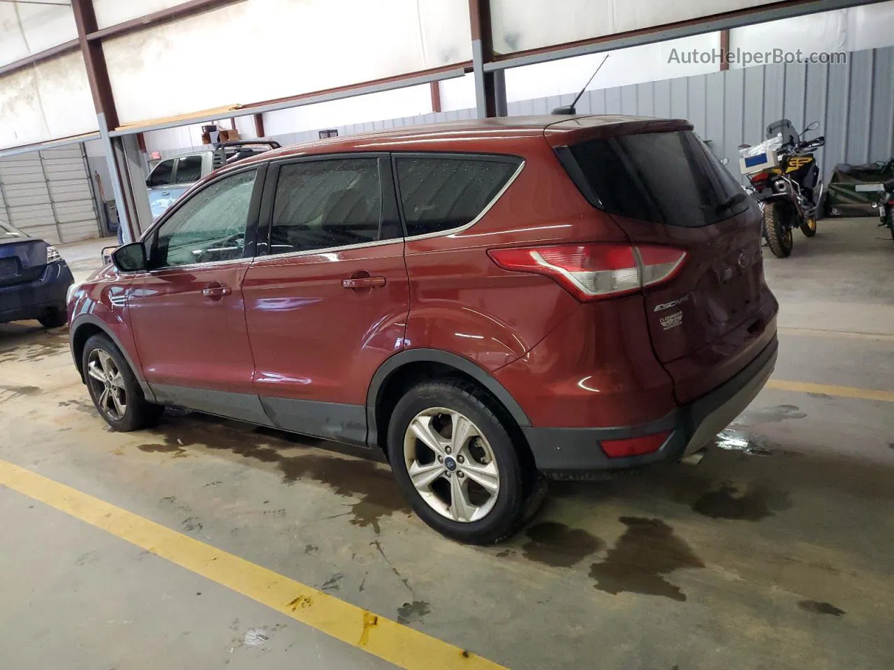 2015 Ford Escape Se Maroon vin: 1FMCU0GX3FUA49470