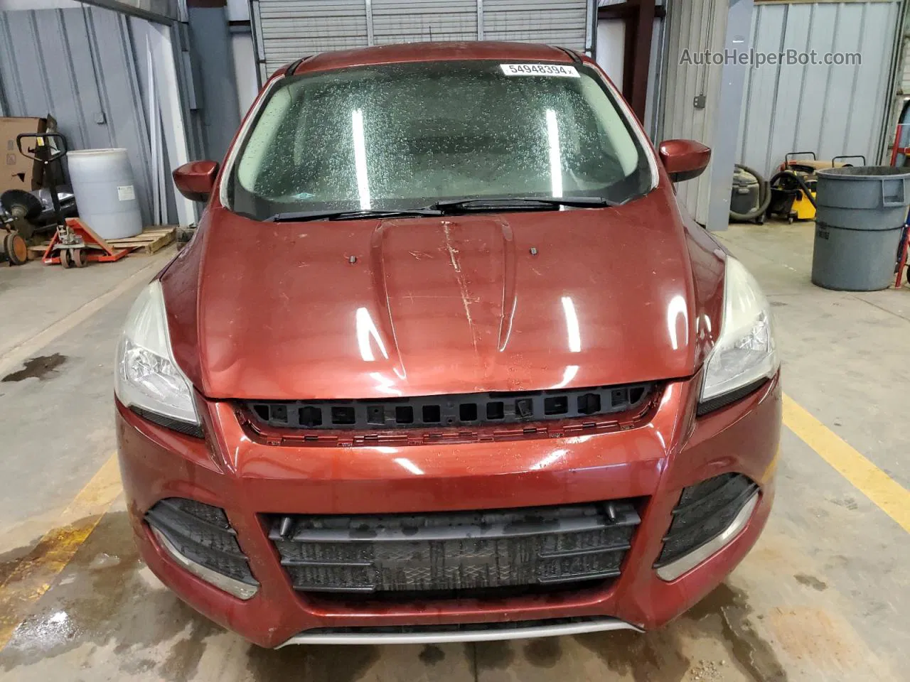 2015 Ford Escape Se Maroon vin: 1FMCU0GX3FUA49470