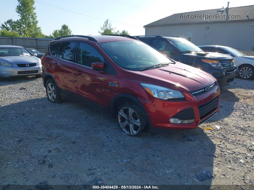 2015 Ford Escape Se Red vin: 1FMCU0GX3FUB26886