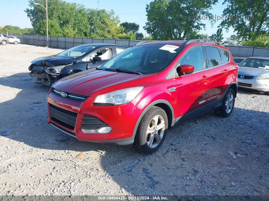 2015 Ford Escape Se Red vin: 1FMCU0GX3FUB26886