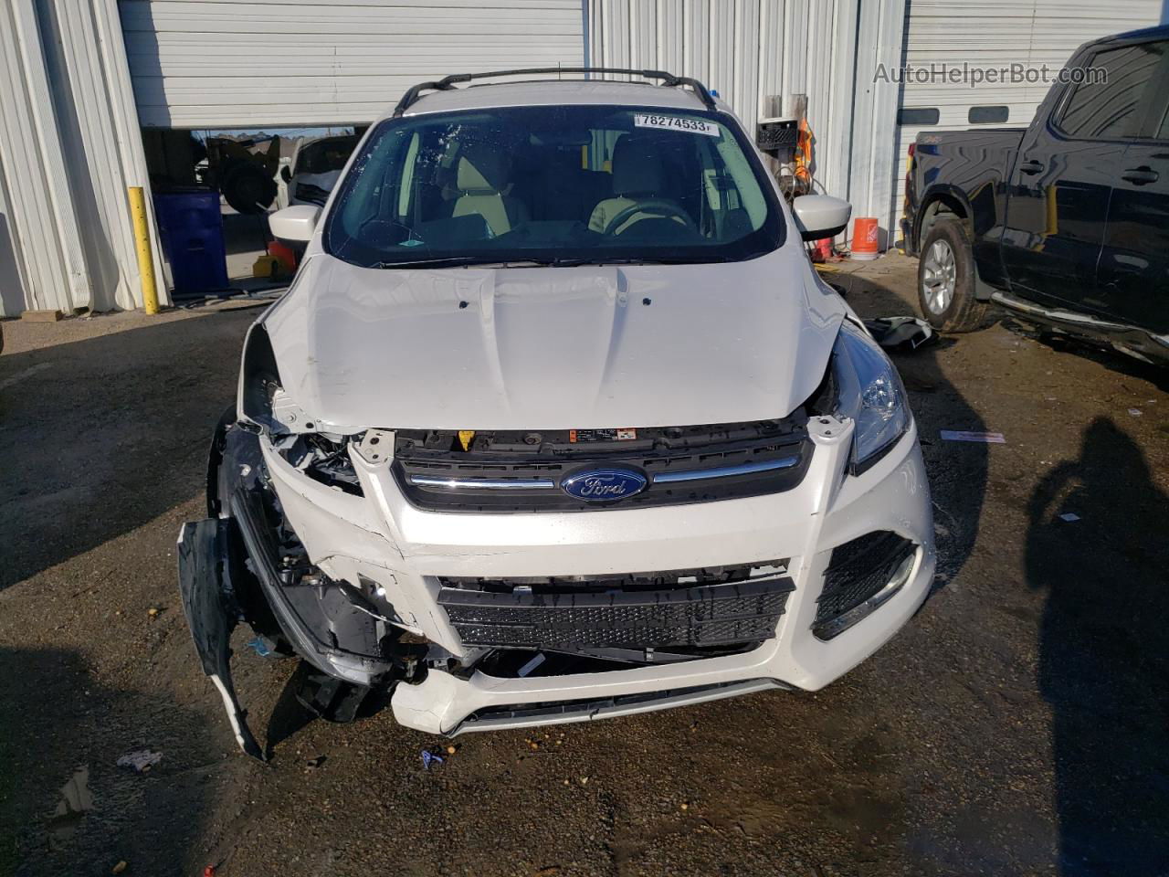 2015 Ford Escape Se White vin: 1FMCU0GX3FUB88112