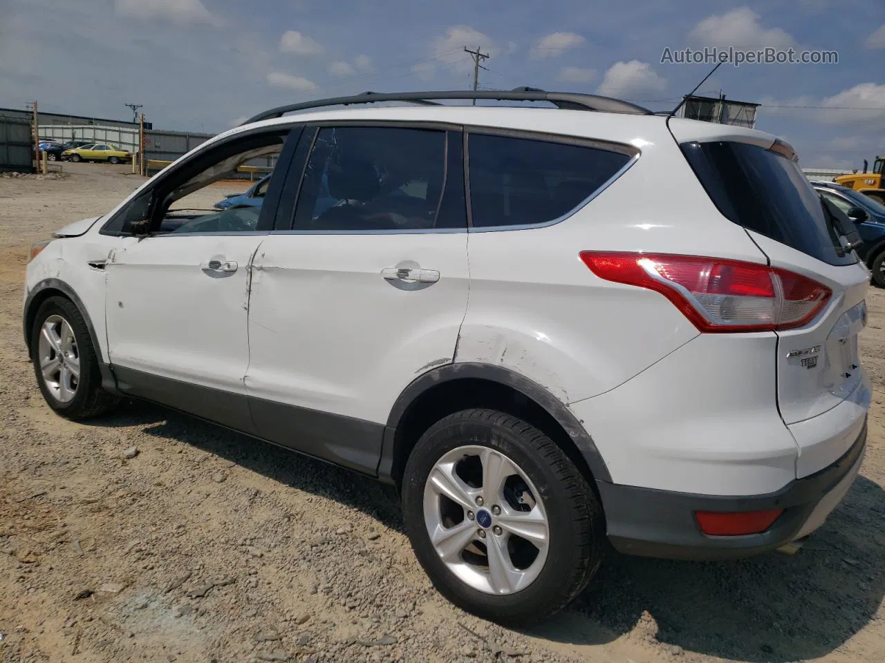 2016 Ford Escape Se White vin: 1FMCU0GX3GUA72376