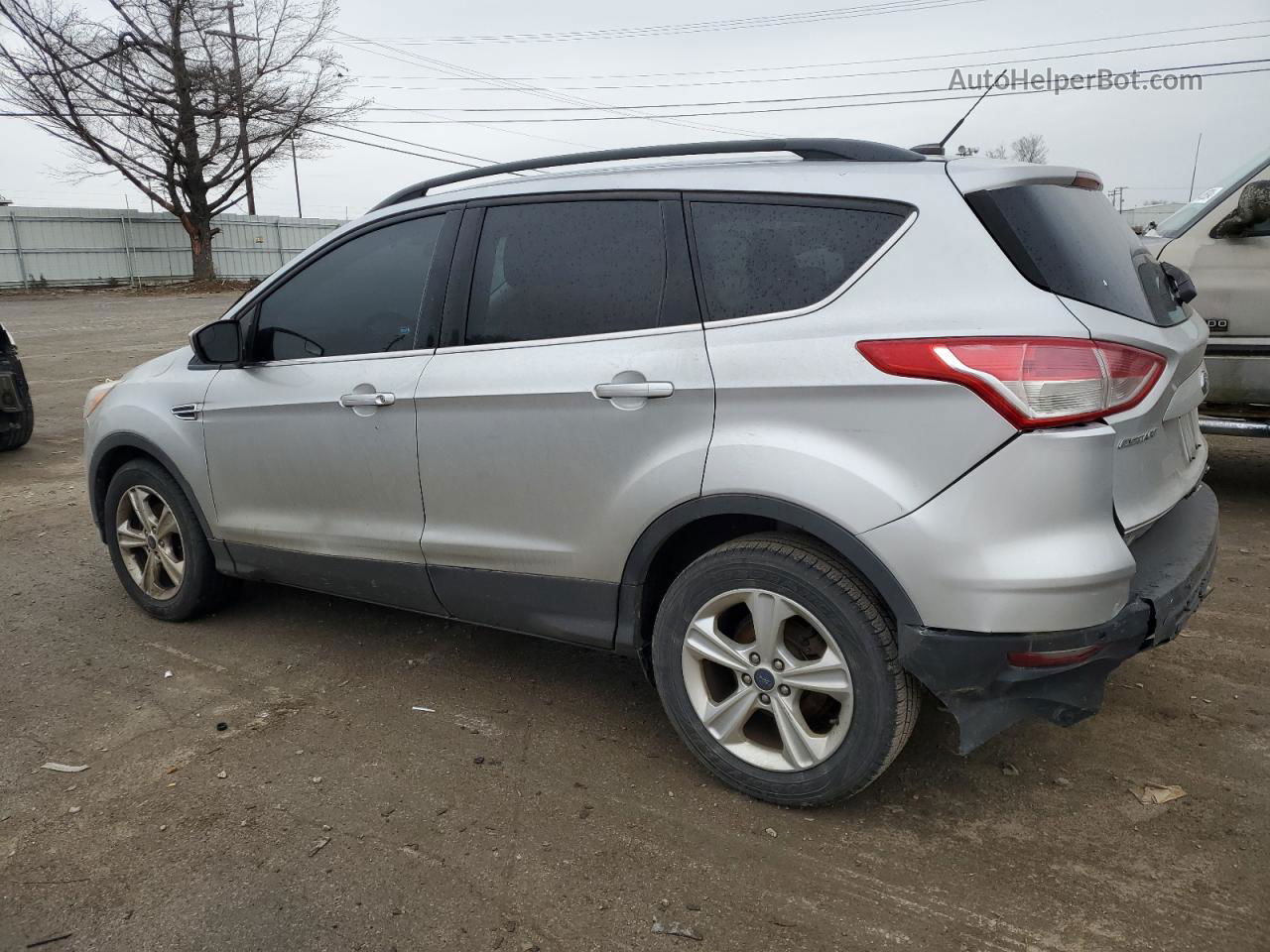 2016 Ford Escape Se Gray vin: 1FMCU0GX3GUB94915