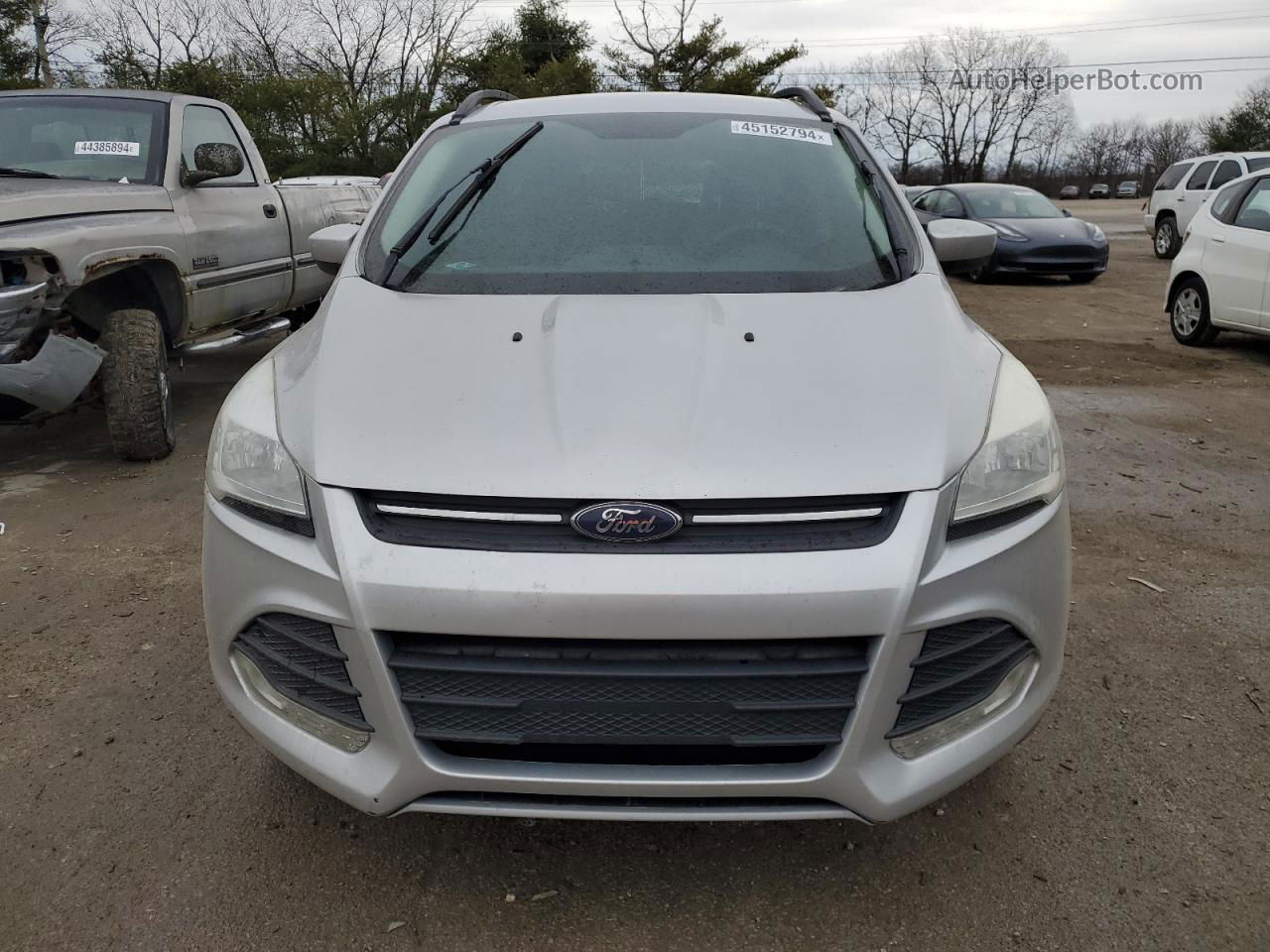 2016 Ford Escape Se Gray vin: 1FMCU0GX3GUB94915