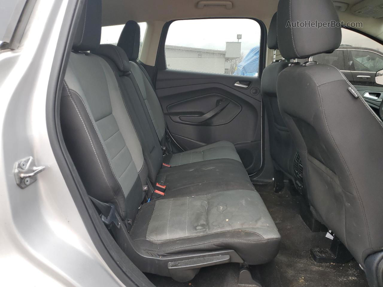 2016 Ford Escape Se Gray vin: 1FMCU0GX3GUB94915