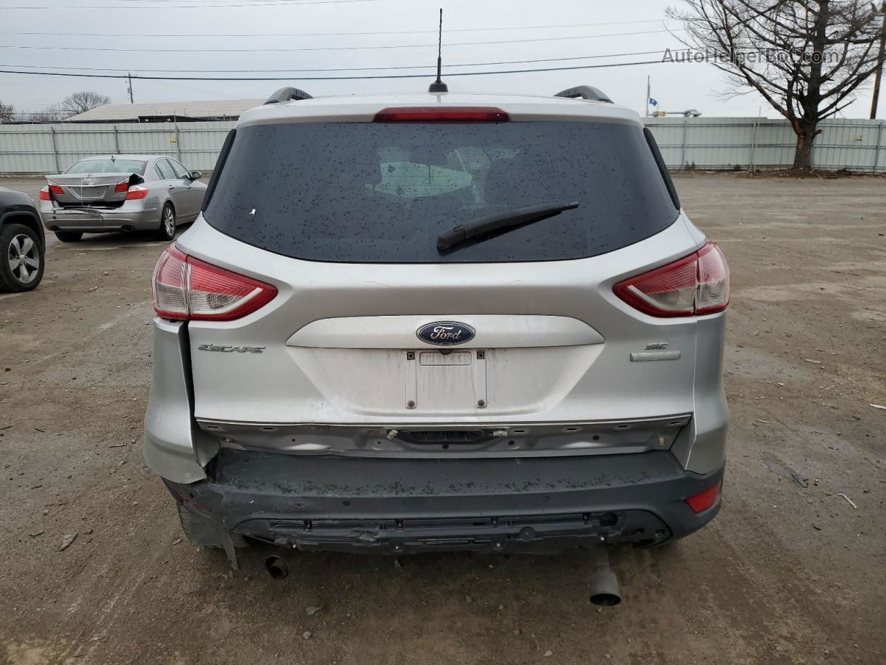 2016 Ford Escape Se Gray vin: 1FMCU0GX3GUB94915