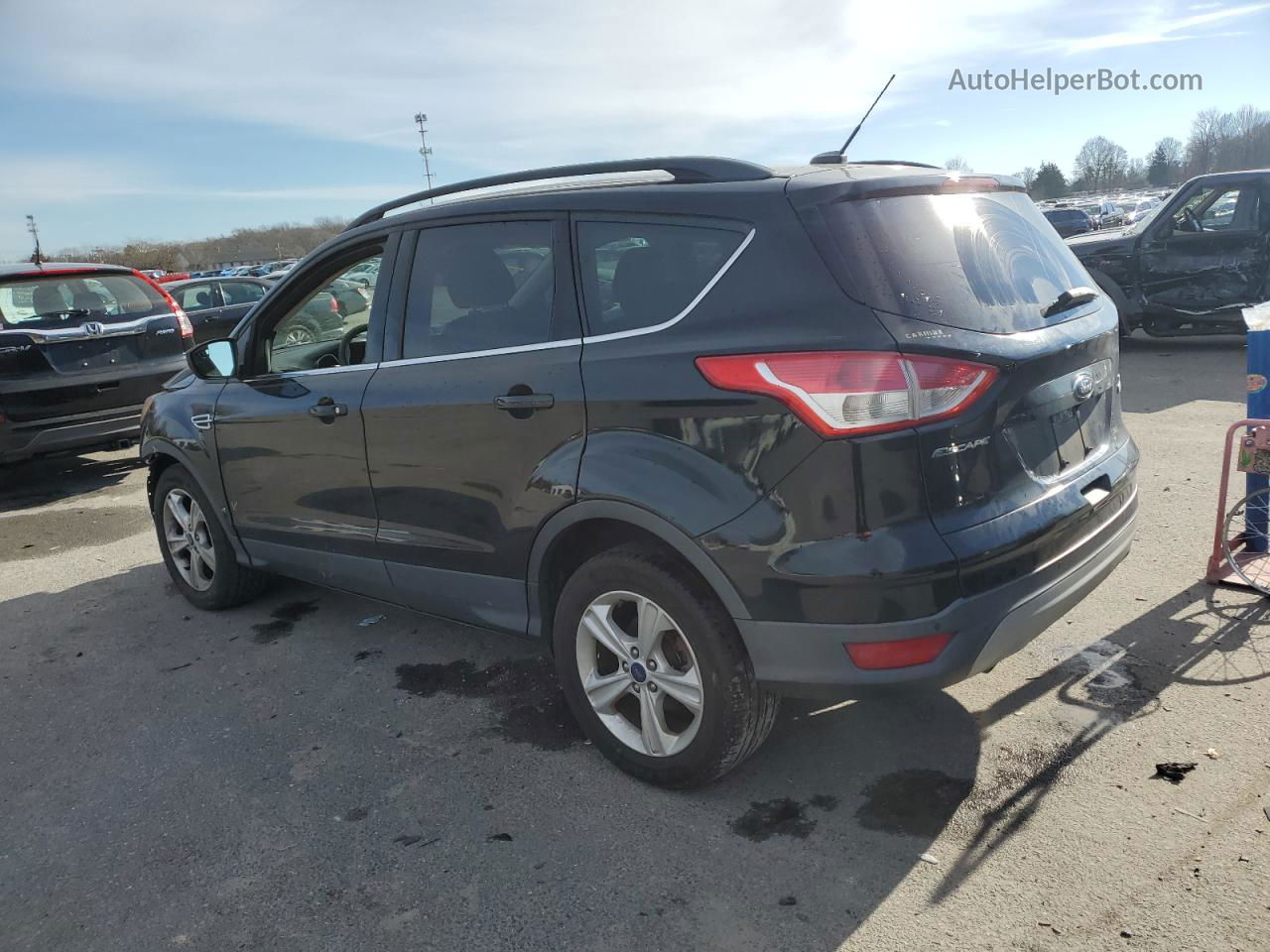 2016 Ford Escape Se Черный vin: 1FMCU0GX3GUC04536