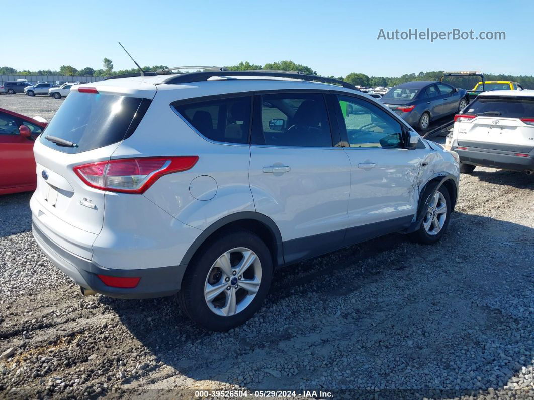 2013 Ford Escape Se White vin: 1FMCU0GX4DUB28272