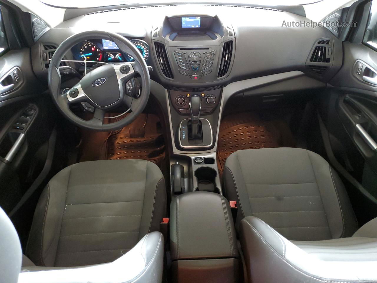 2013 Ford Escape Se Серый vin: 1FMCU0GX4DUC86806