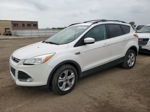 2013 Ford Escape Se White vin: 1FMCU0GX4DUD27239