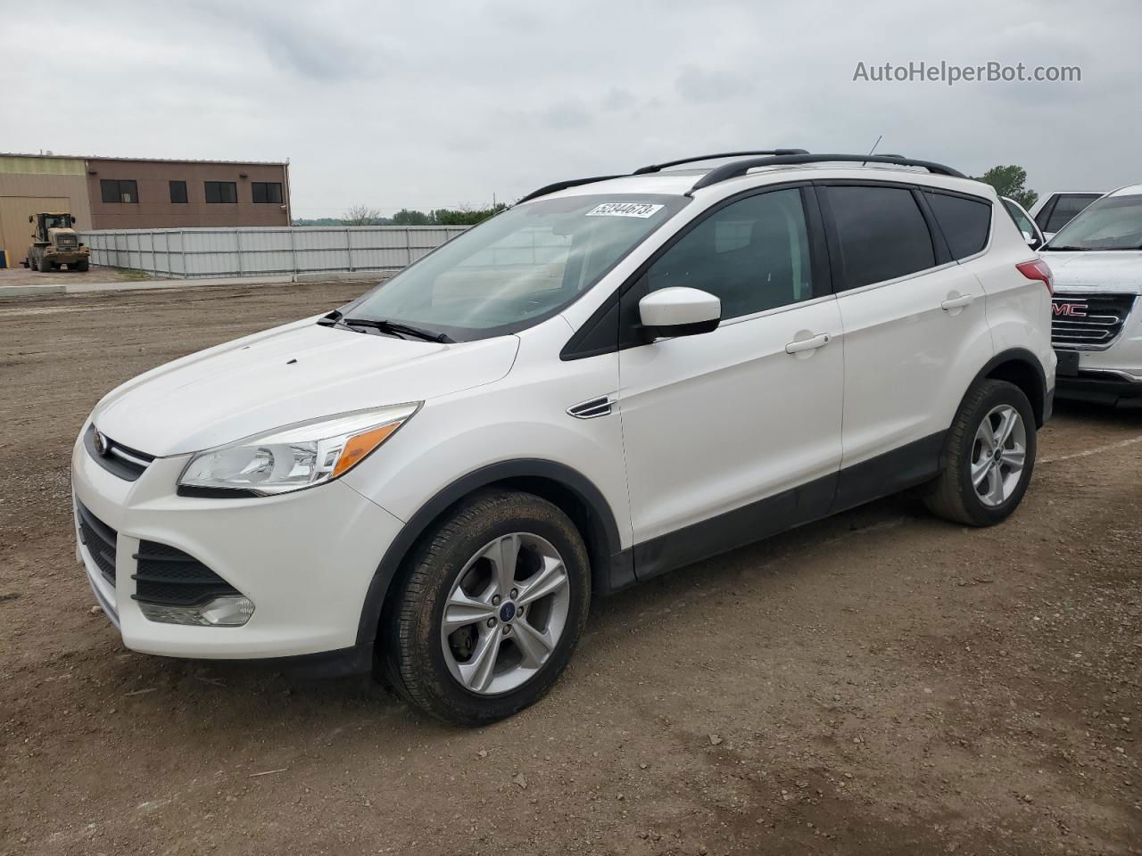 2013 Ford Escape Se White vin: 1FMCU0GX4DUD27239