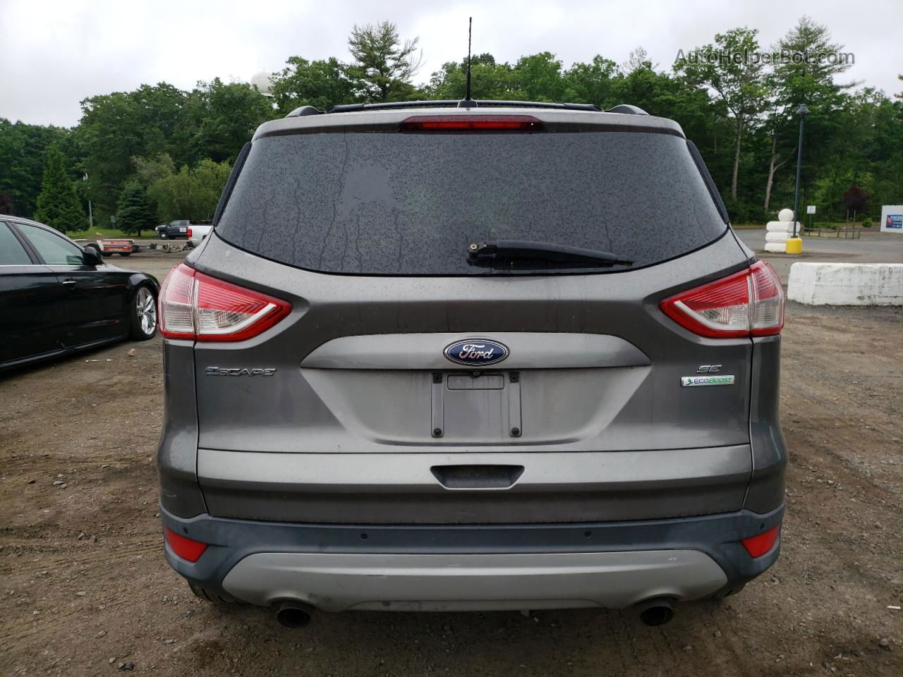 2014 Ford Escape Se Gray vin: 1FMCU0GX4EUA67006