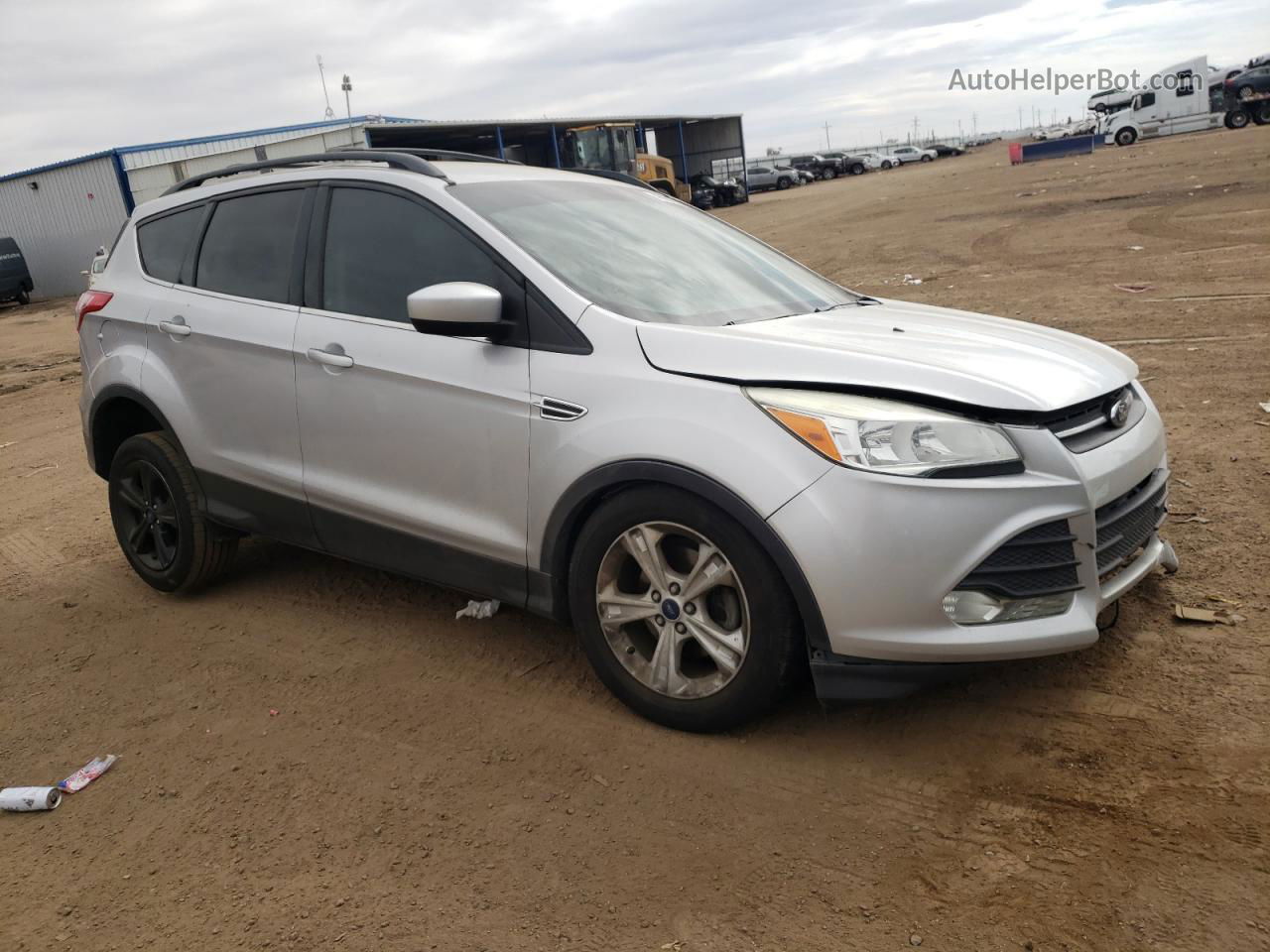 2014 Ford Escape Se Серебряный vin: 1FMCU0GX4EUA84761