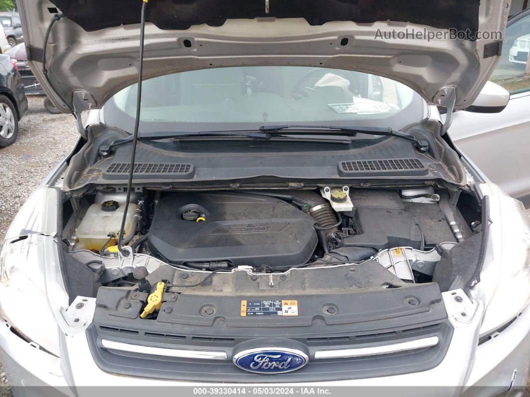 2014 Ford Escape Se Silver vin: 1FMCU0GX4EUC45965