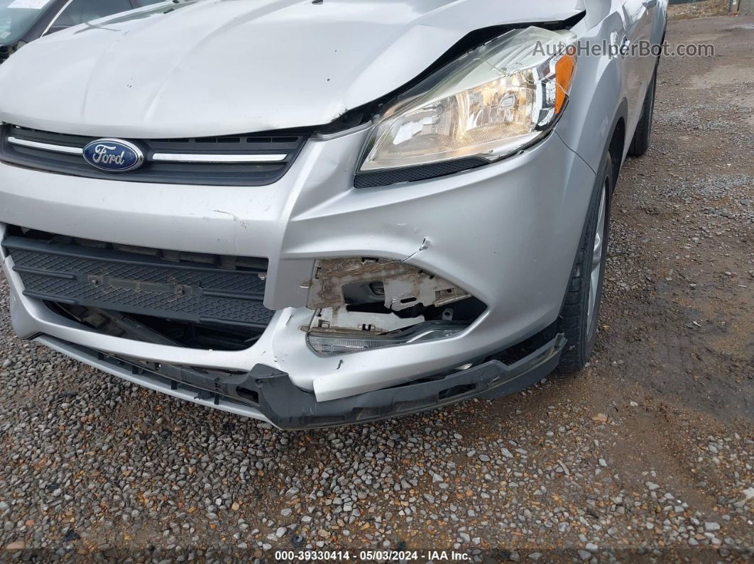 2014 Ford Escape Se Silver vin: 1FMCU0GX4EUC45965