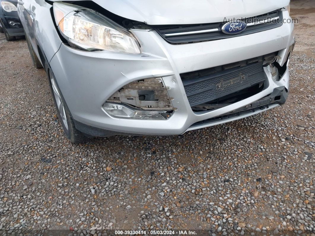 2014 Ford Escape Se Silver vin: 1FMCU0GX4EUC45965