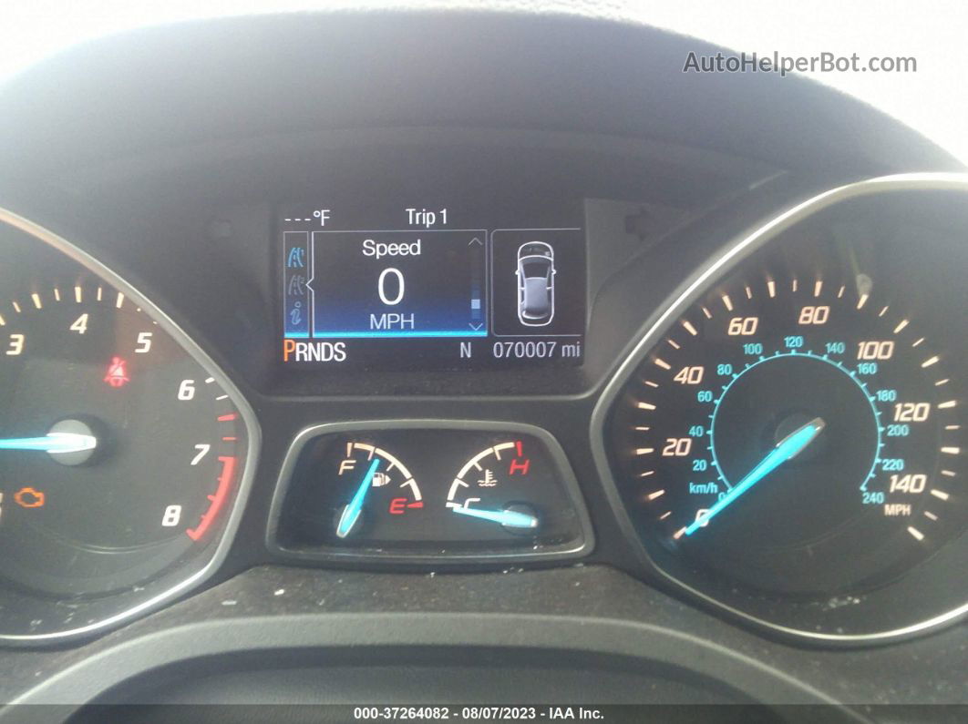 2014 Ford Escape Se Красный vin: 1FMCU0GX4EUE04273