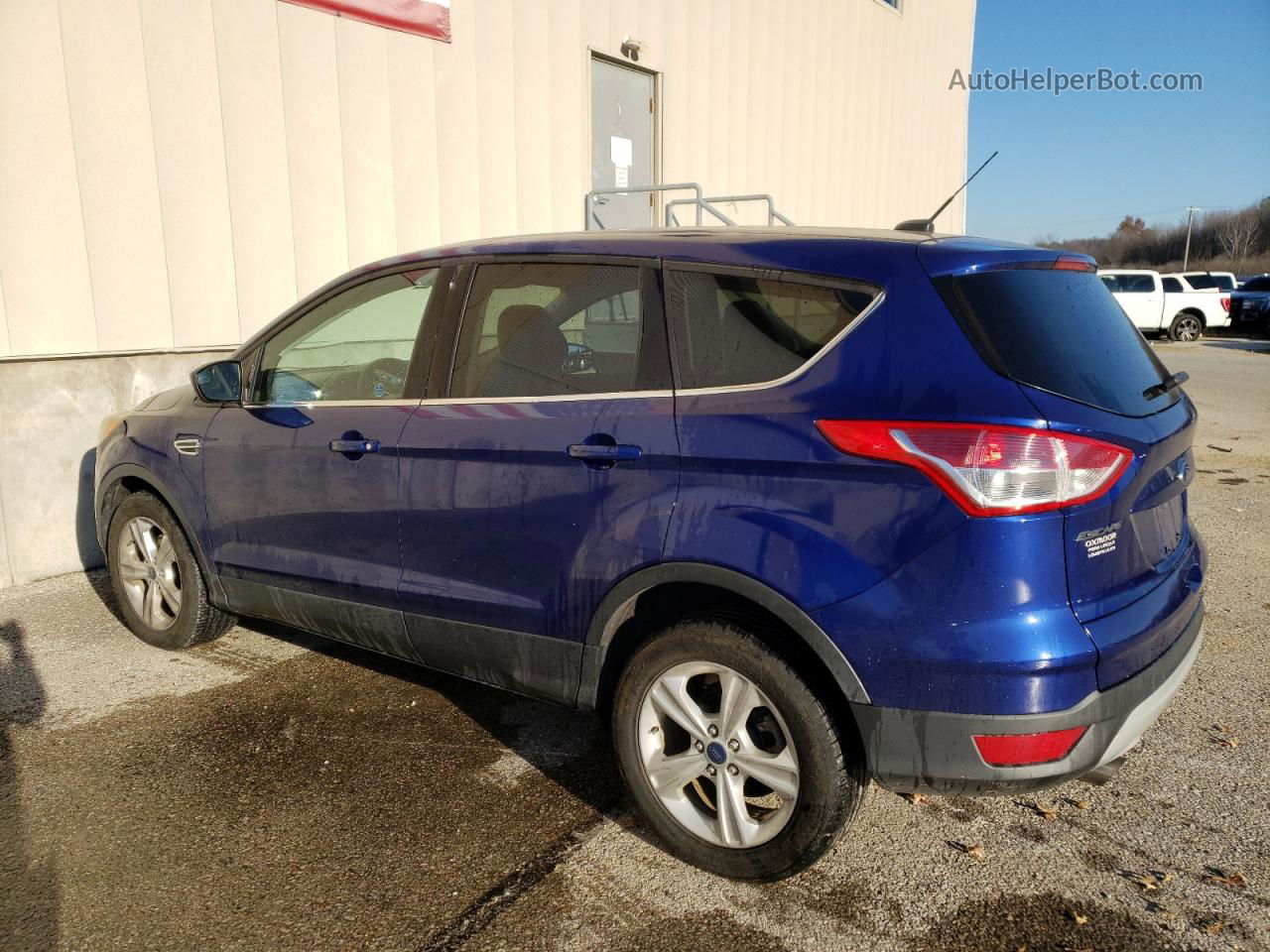 2014 Ford Escape Se Blue vin: 1FMCU0GX4EUE36821