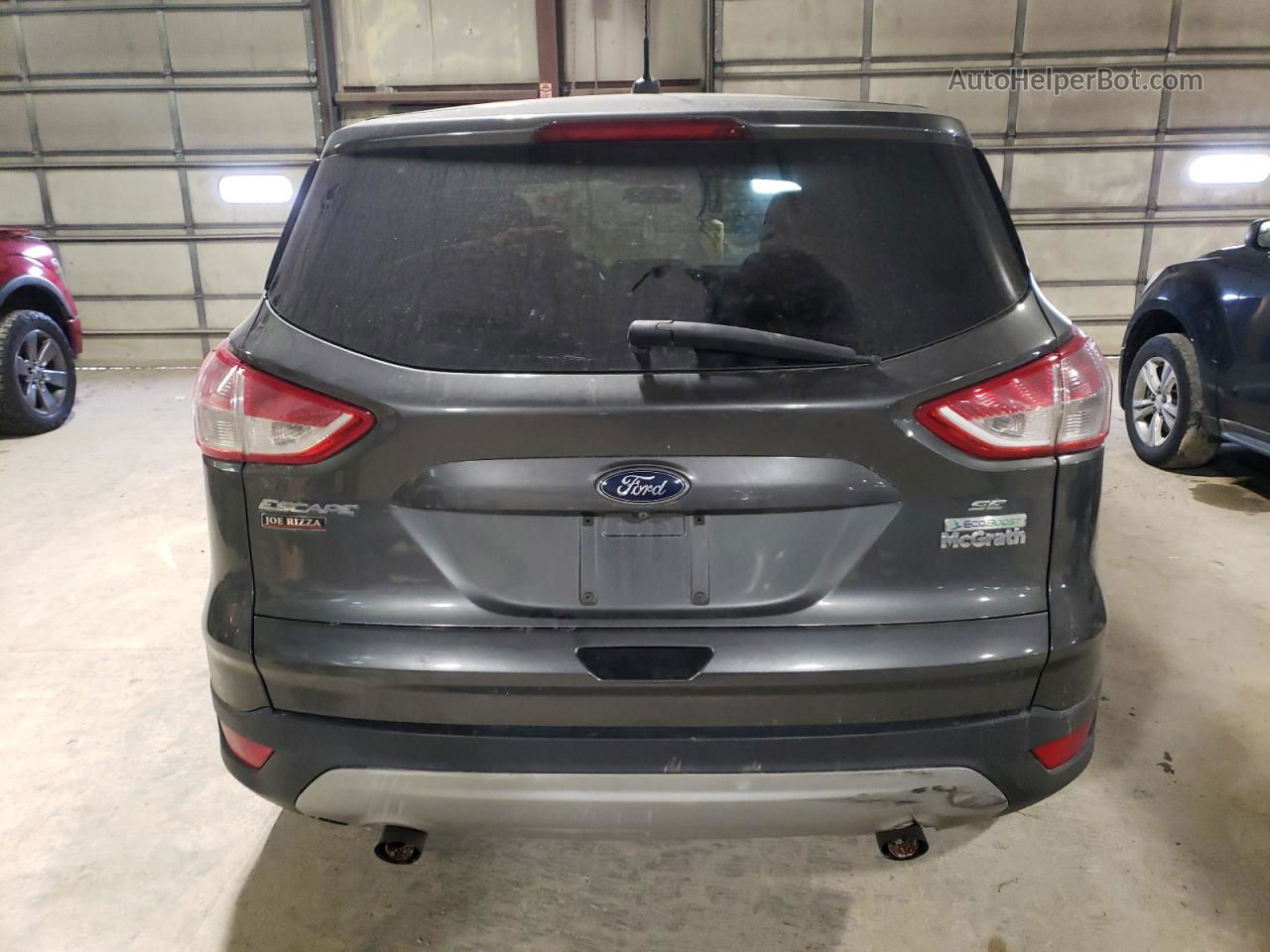 2015 Ford Escape Se Gray vin: 1FMCU0GX4FUA49719