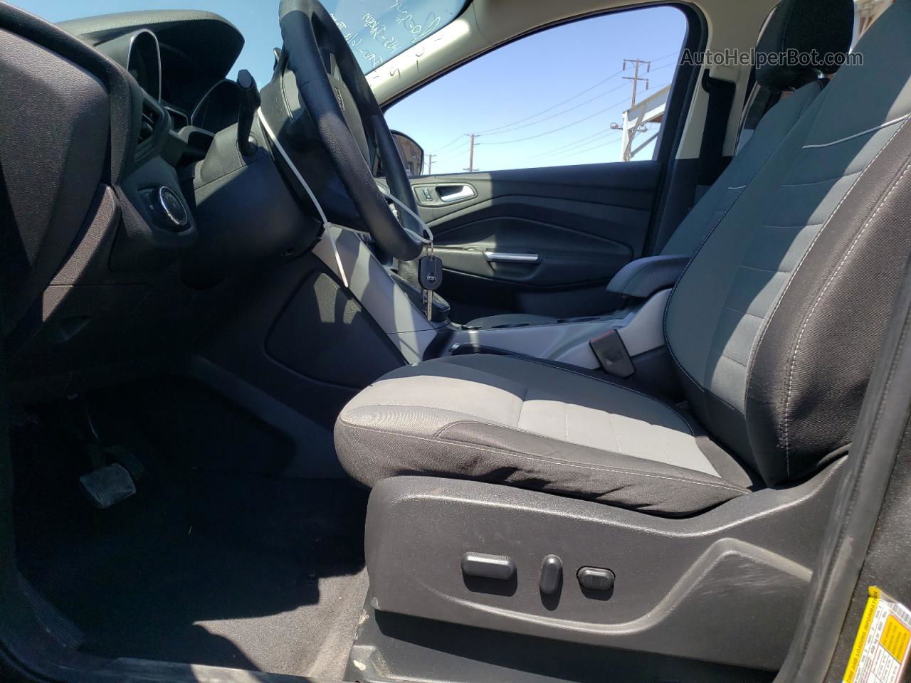 2015 Ford Escape Se Серый vin: 1FMCU0GX4FUA52782