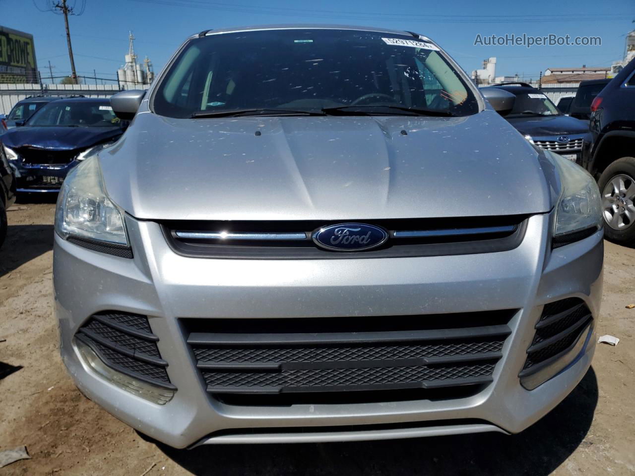 2015 Ford Escape Se Серебряный vin: 1FMCU0GX4FUA66665