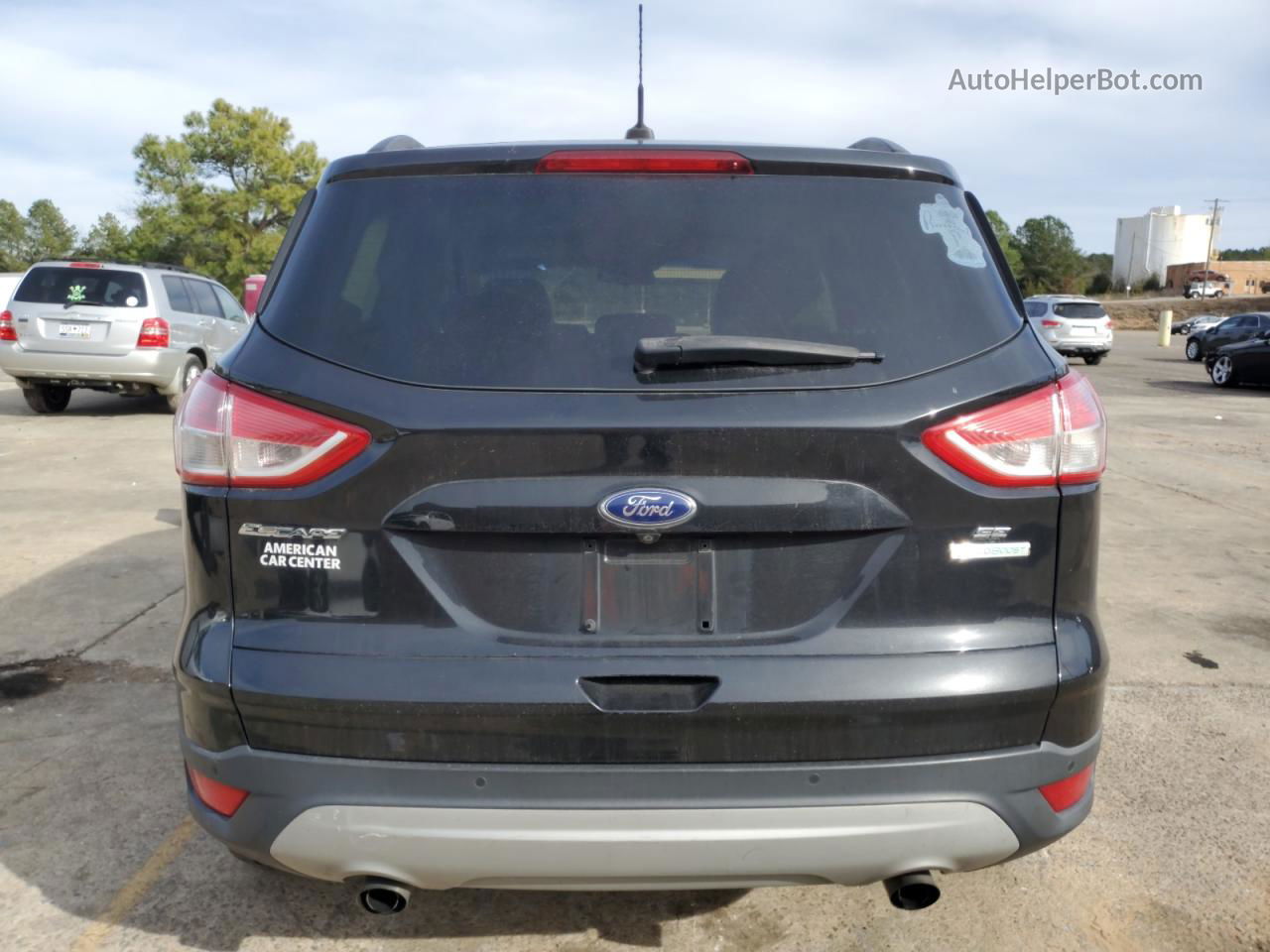 2015 Ford Escape Se Black vin: 1FMCU0GX4FUA87077