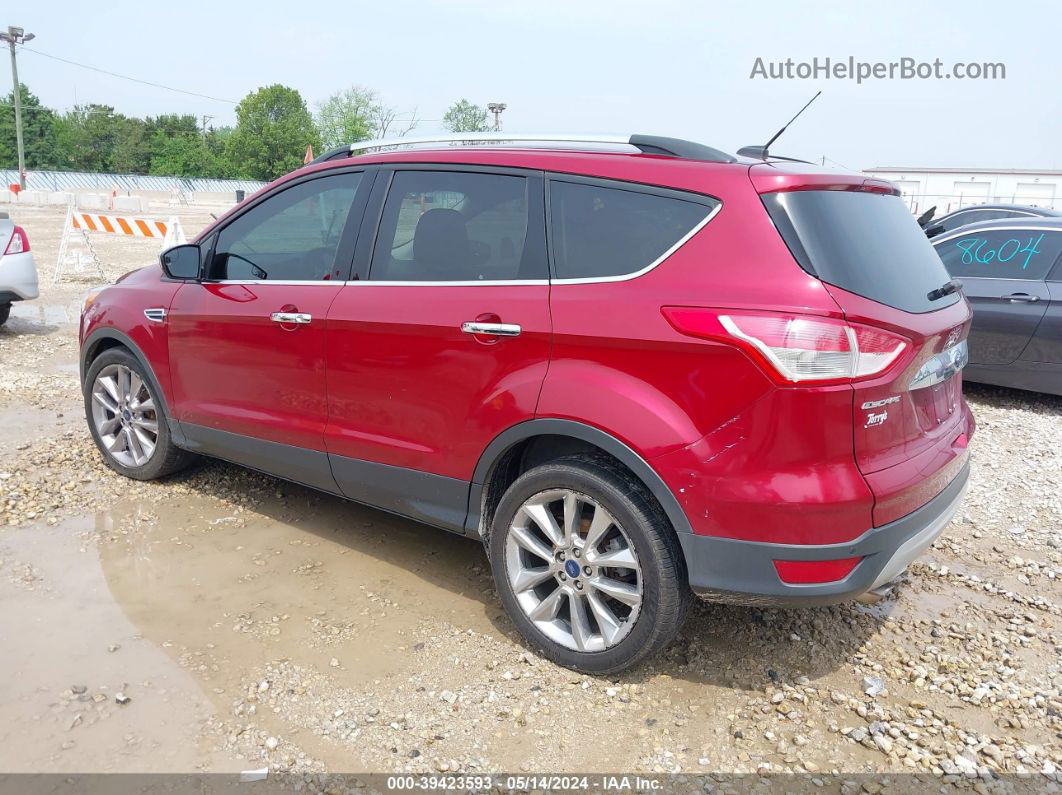 2015 Ford Escape Se Red vin: 1FMCU0GX4FUB17162