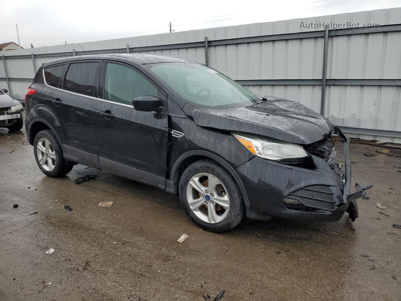 2015 Ford Escape Se Black vin: 1FMCU0GX4FUB57497