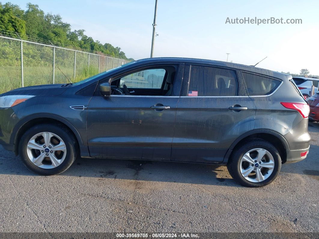 2015 Ford Escape Se Gray vin: 1FMCU0GX4FUC13633