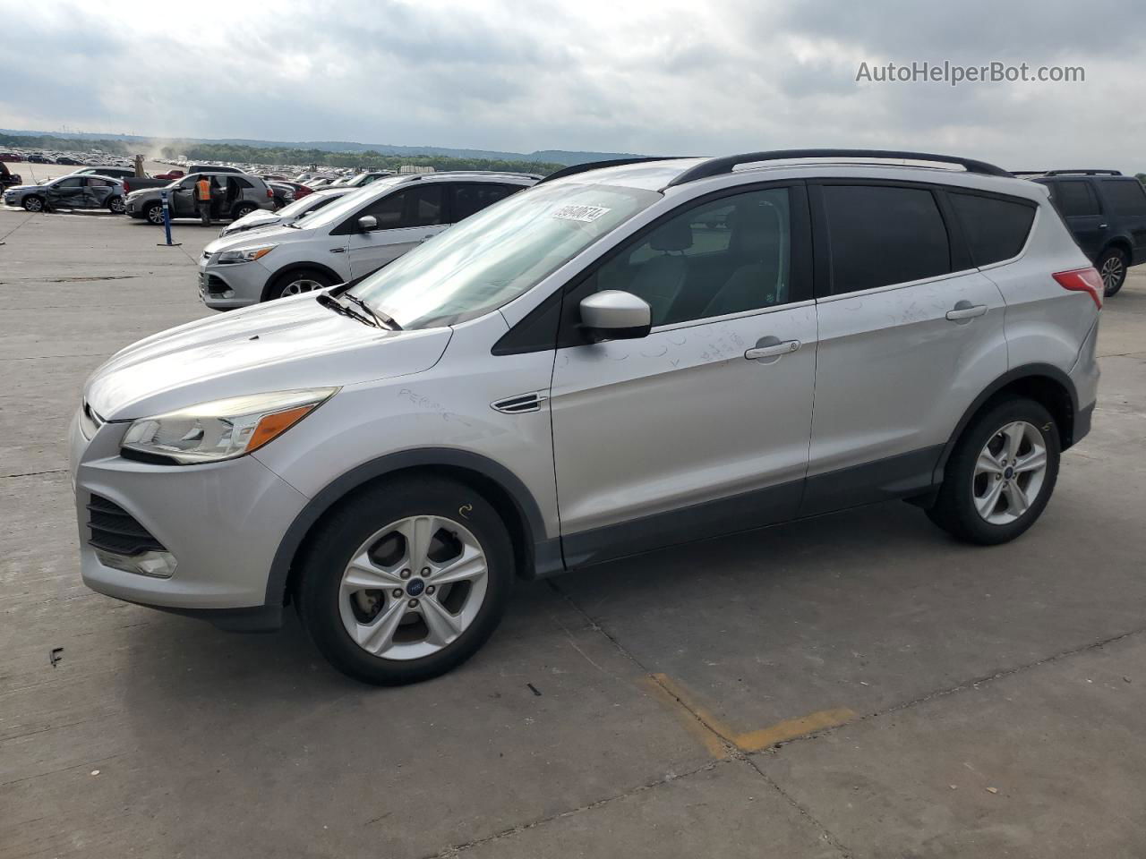 2015 Ford Escape Se Silver vin: 1FMCU0GX4FUC61505