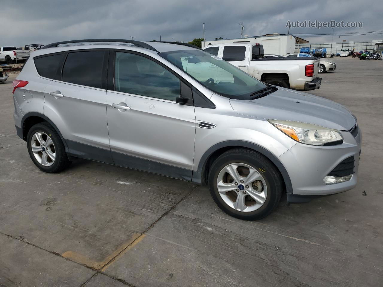 2015 Ford Escape Se Silver vin: 1FMCU0GX4FUC61505