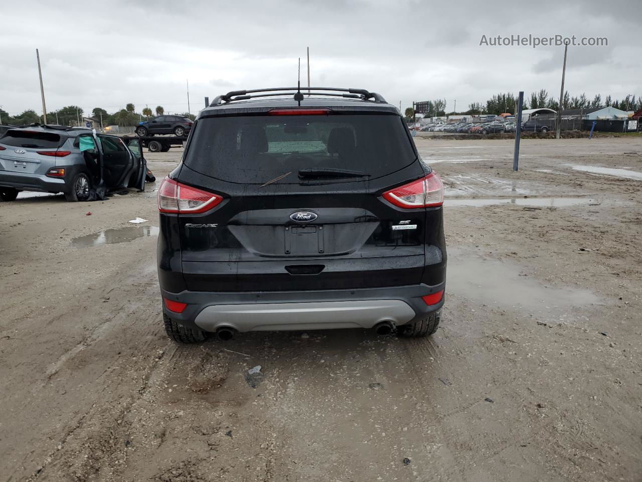 2016 Ford Escape Se Black vin: 1FMCU0GX4GUA60818