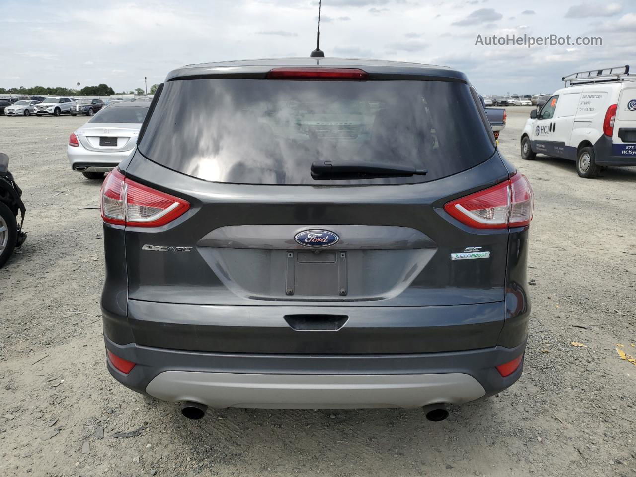 2016 Ford Escape Se Charcoal vin: 1FMCU0GX4GUB15980