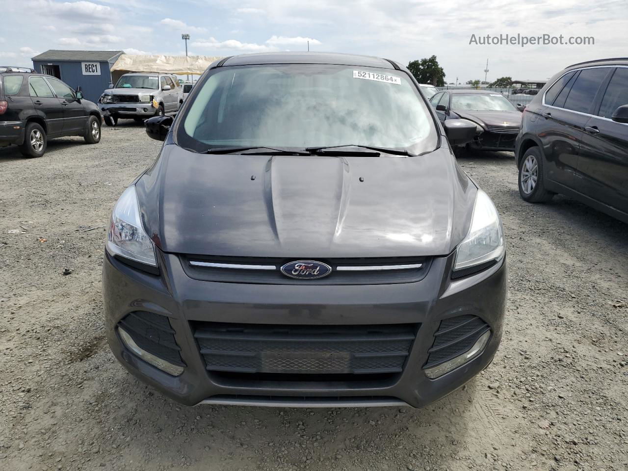 2016 Ford Escape Se Charcoal vin: 1FMCU0GX4GUB15980