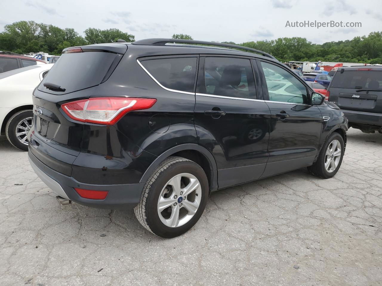 2016 Ford Escape Se Black vin: 1FMCU0GX4GUB40944